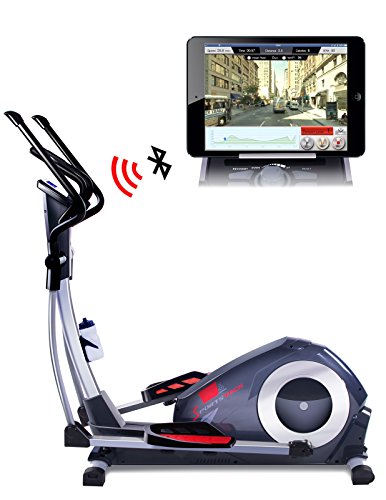 Sportstech CX620 Profi Crosstrainer mit Smartphone App Steuerung + Google Street View, Schwungmasse 21 KG, HRC - Bluetooth - 32 Widerstand Stufen - Heimtrainer Ergometer Ellipsentrainer Stepper - 1